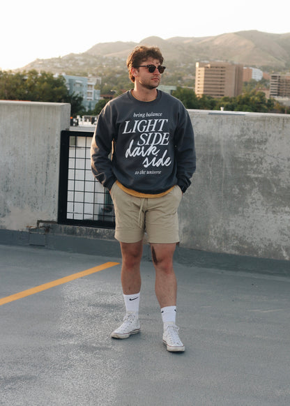 Light & Dark Side Crewneck