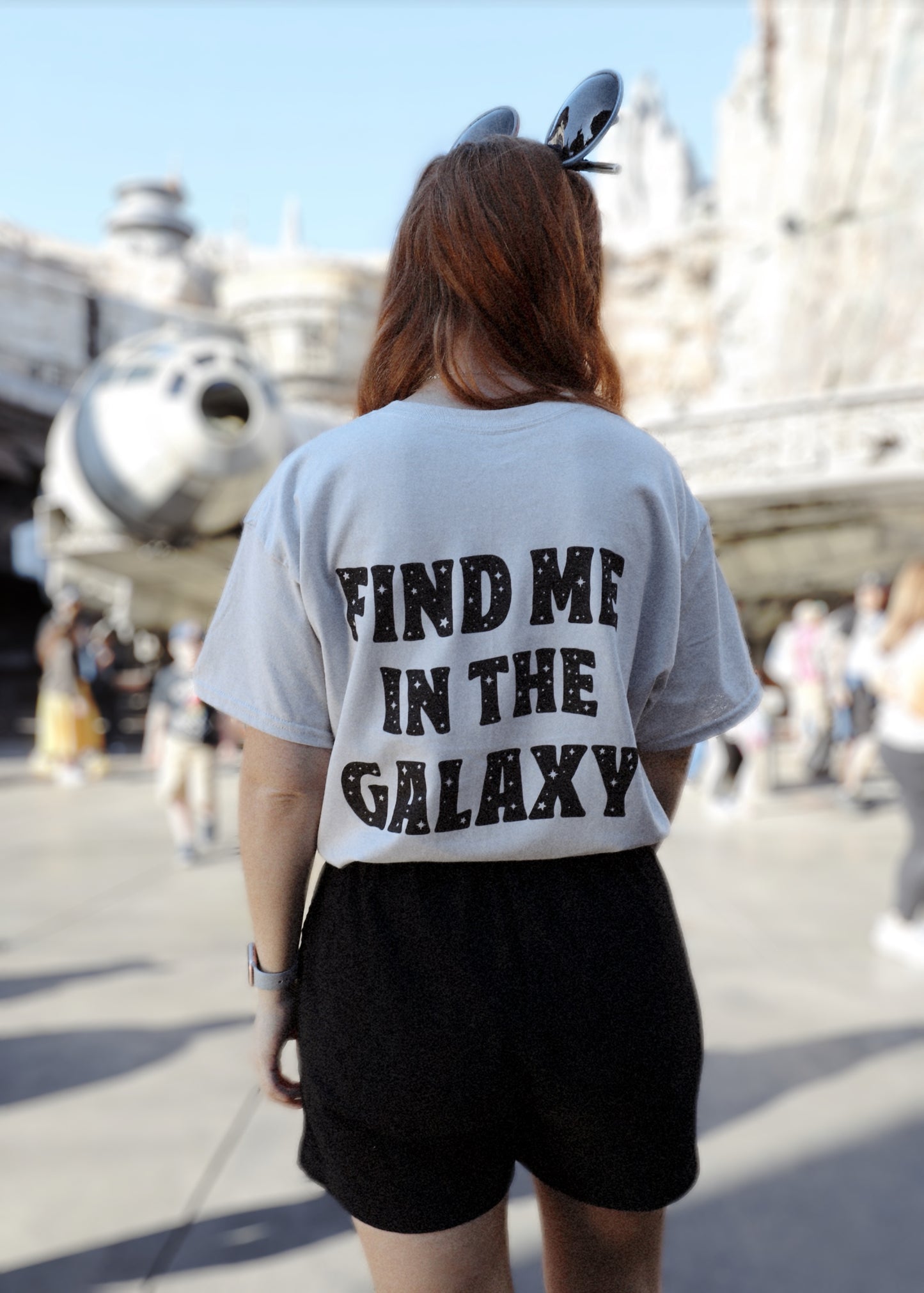 Find me in the galaxy tee