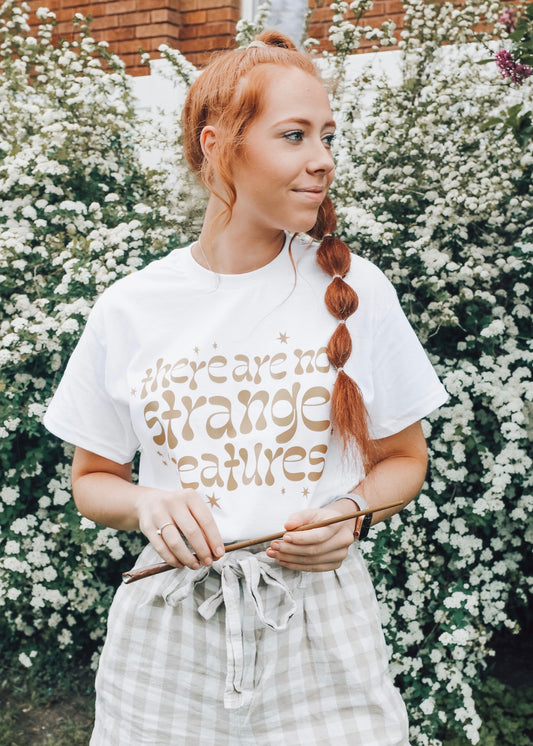 No Strange Creatures Tee