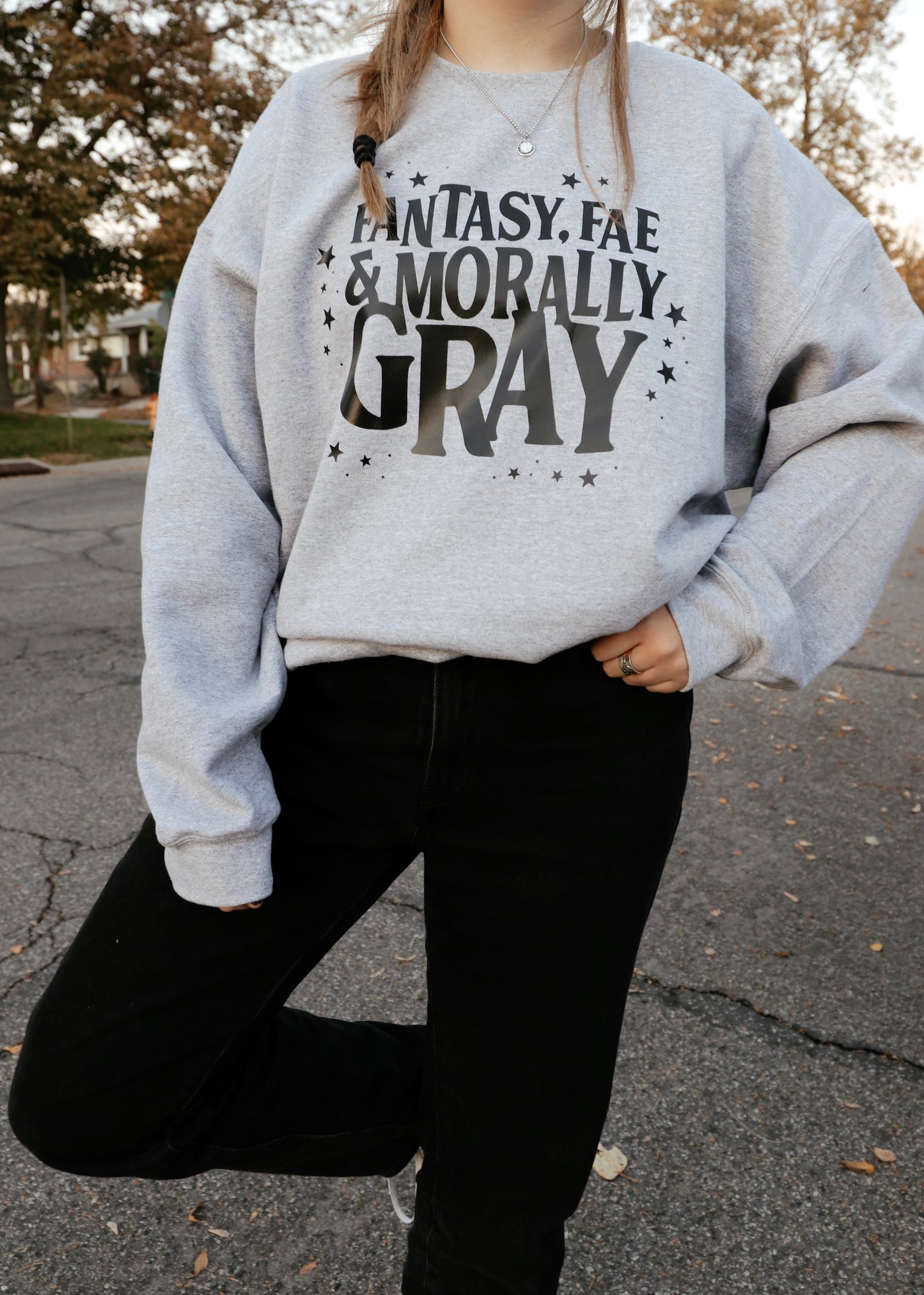 Fantasy, Fae & Morally Gray Crewneck